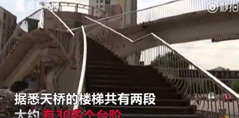 女子看手機踩空從天橋樓梯滾落 頭部重傷命危