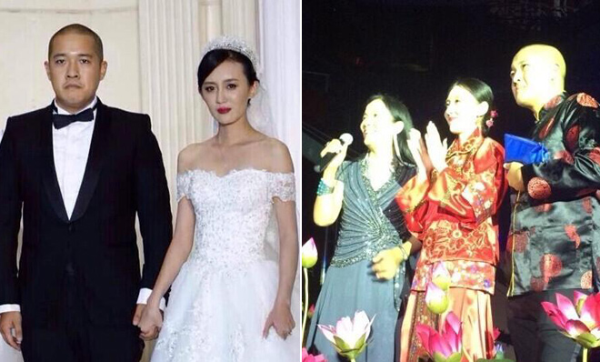 播放 吕丽萍25岁的儿子张博宇于21号举行婚礼,与新娘因戏结缘.