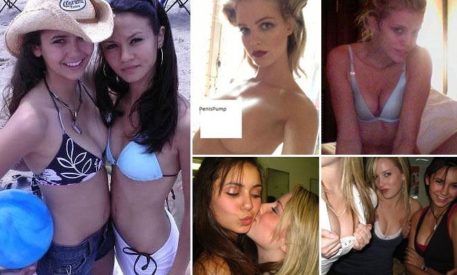 好莱坞艳照门曝新照 吸血鬼妮娜捧胸成接吻狂人