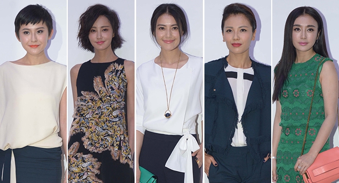 女神争艳!高圆圆刘涛秦岚性感比拼