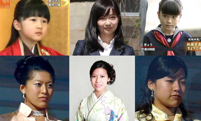 日本皇室大揭秘！公主到底长啥样