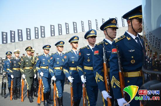 直击首个国家公祭日彩排现场
