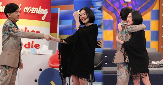 小S与旧爱黄子佼和解拥抱痛哭 道歉：以前太冲动