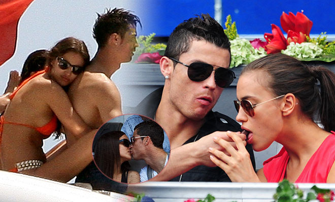 C罗与伊莲娜5年情断 最养眼情侣恩爱瞬间回顾