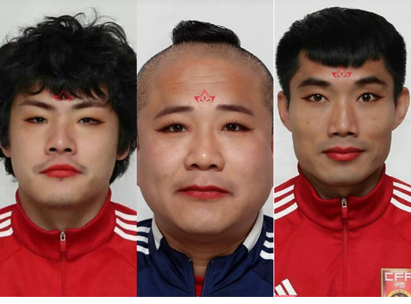 国足武媚娘妆 翻译哥美翻