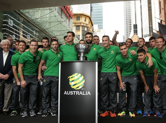 澳大利亚夺冠游行