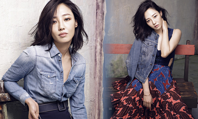 白百何曝封面大片 率性不羁演绎都市女生