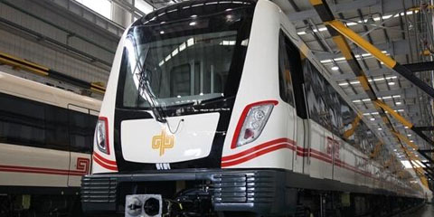 郑州地铁2号线列车