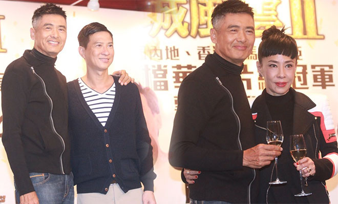《澳门风云2》香港庆功 王晶乘胜追击将拍续集 《澳门风云2》香港庆功 王晶乘胜追击将拍续集