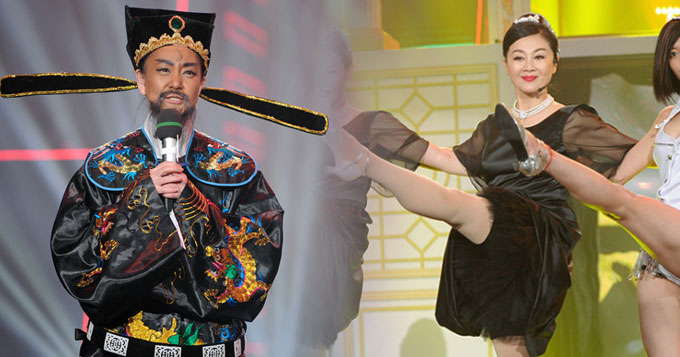 看醉了！刘雪华上综艺变包公 王姬跳大腿舞