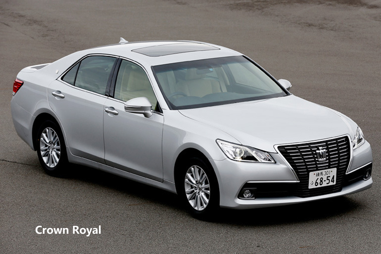 外形设计大胆突破 实拍丰田皇冠2.5L V6