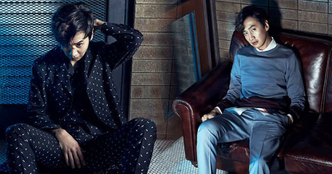 男神和男神经！李光洙拍时尚大片 一改蠢萌形象