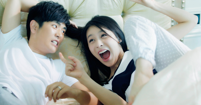 《妻子的谎言》张晓龙贾青借酒壮胆拍床戏