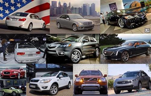 美国十大豪车排名 雷克萨斯直追宝马奔驰