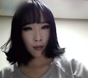 童话里都是骗人的!女生卸妆五官不见