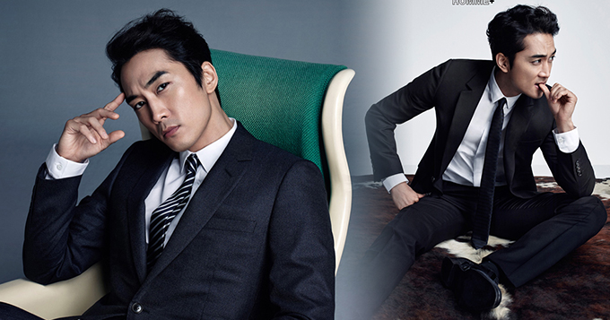 太有型！宋承宪西装写真 演绎绅士品格