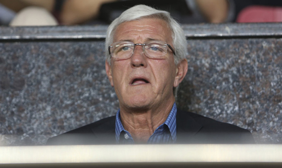 恒大激战城南 里皮现场观战