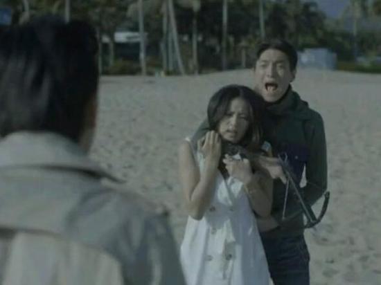 安钧璨在电影中大喊“我不要死”