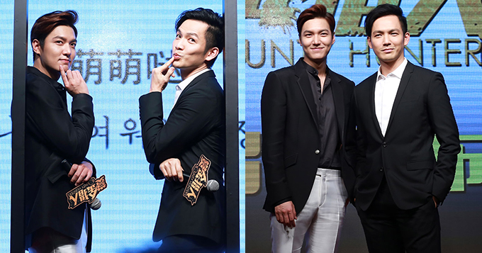 《赏金猎人》李敏镐钟汉良颜值飙升 嘟嘴卖萌