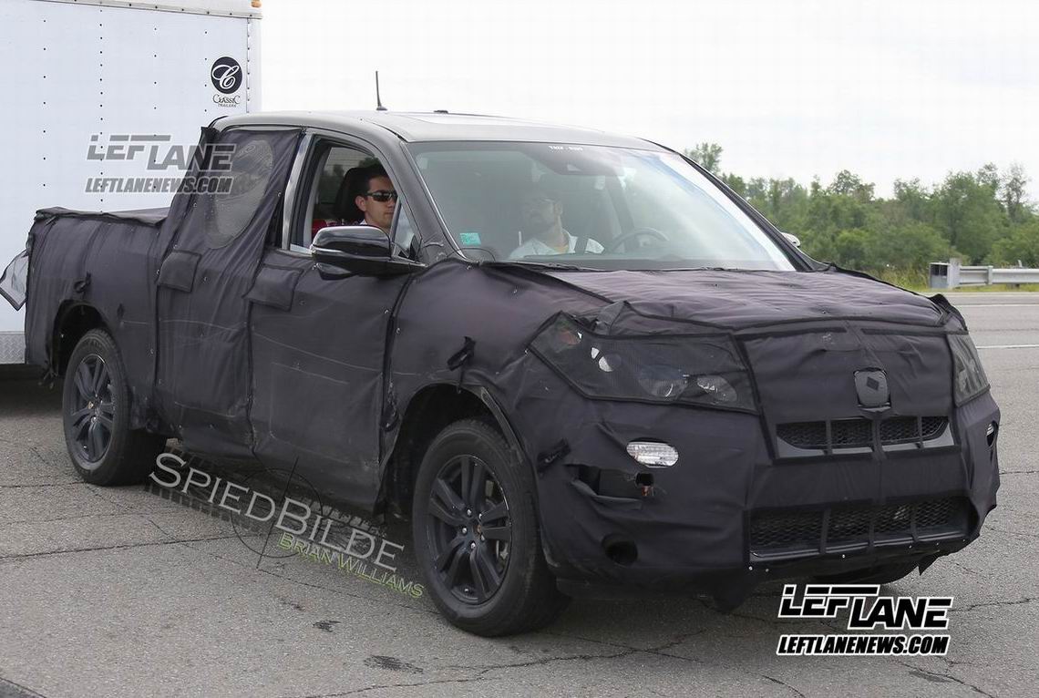 新一代本田Ridgeline谍照曝光 2016年上市