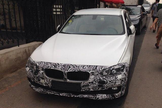 宝马新款3系长轴距版谍照 年内将发布