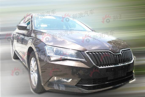 全新斯柯达速派无伪谍照 配置升级