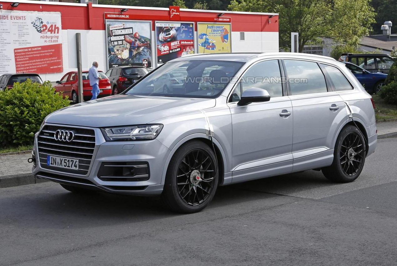 奥迪SQ7谍照曝光 或法兰克福车展首发