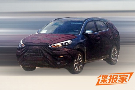 全新途胜国内谍照曝光 或增加混动版车型