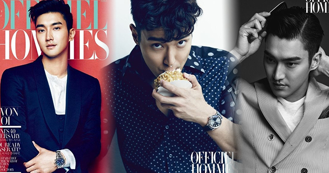 崔始源硬朗写真 鼻尖沾奶油性感俏皮