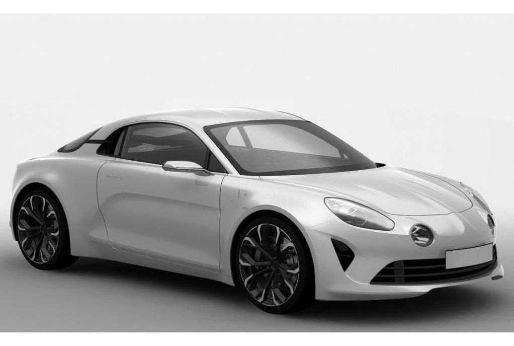 疑似雷诺Alpine跑车量产版专利图曝光