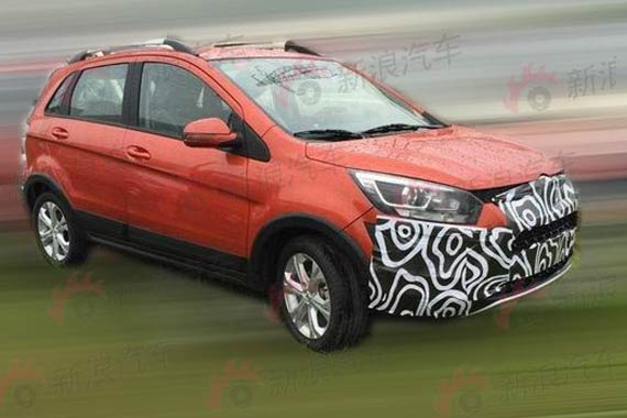 北汽小型SUV绅宝X25低伪谍照曝光