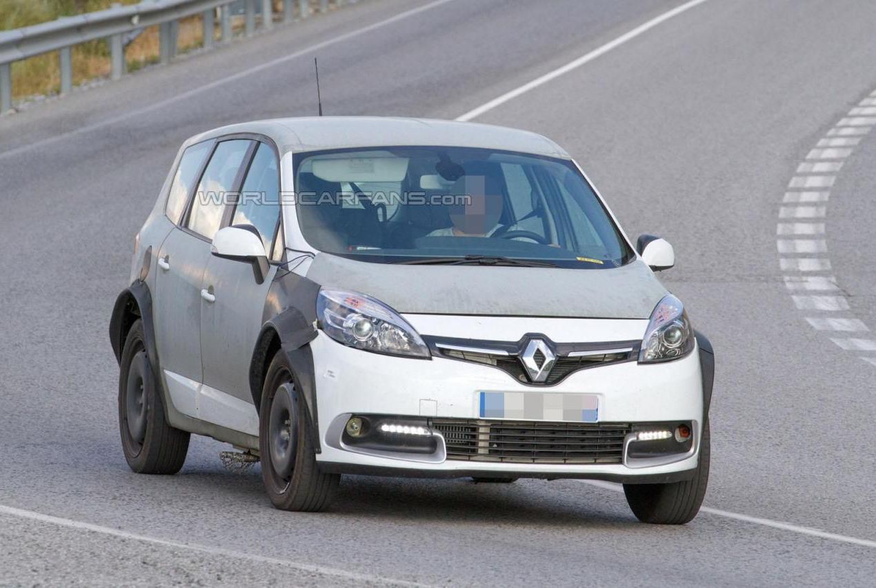 新款雷诺大风景谍照曝光 基于CMF平台