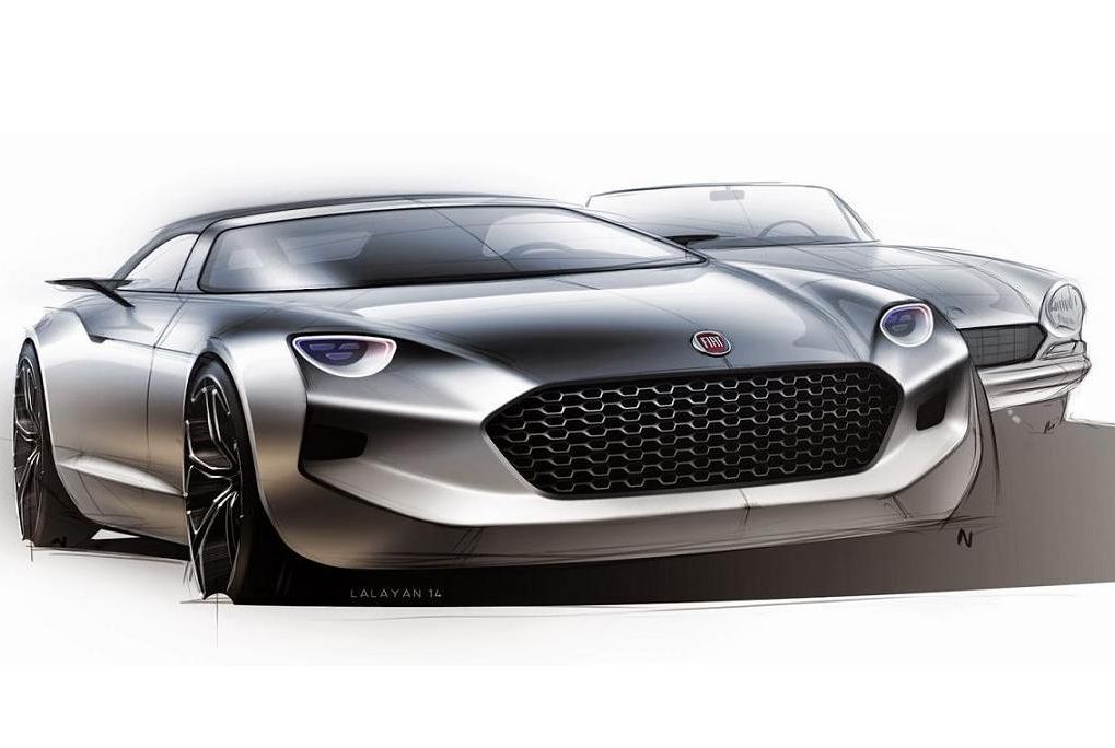 菲亚特124 Spider假想图曝光 或11月首发