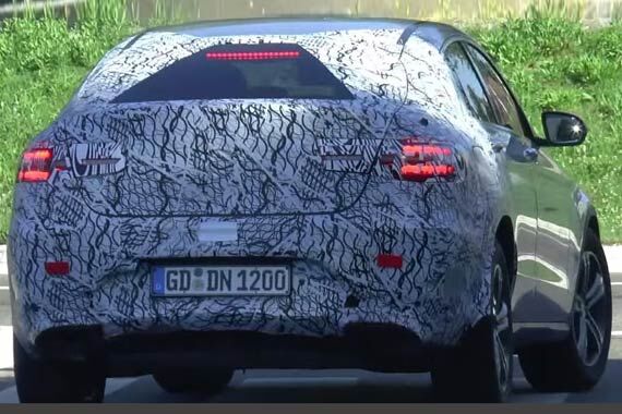 全新梅赛德斯-奔驰GLC Coupe谍照首次曝光