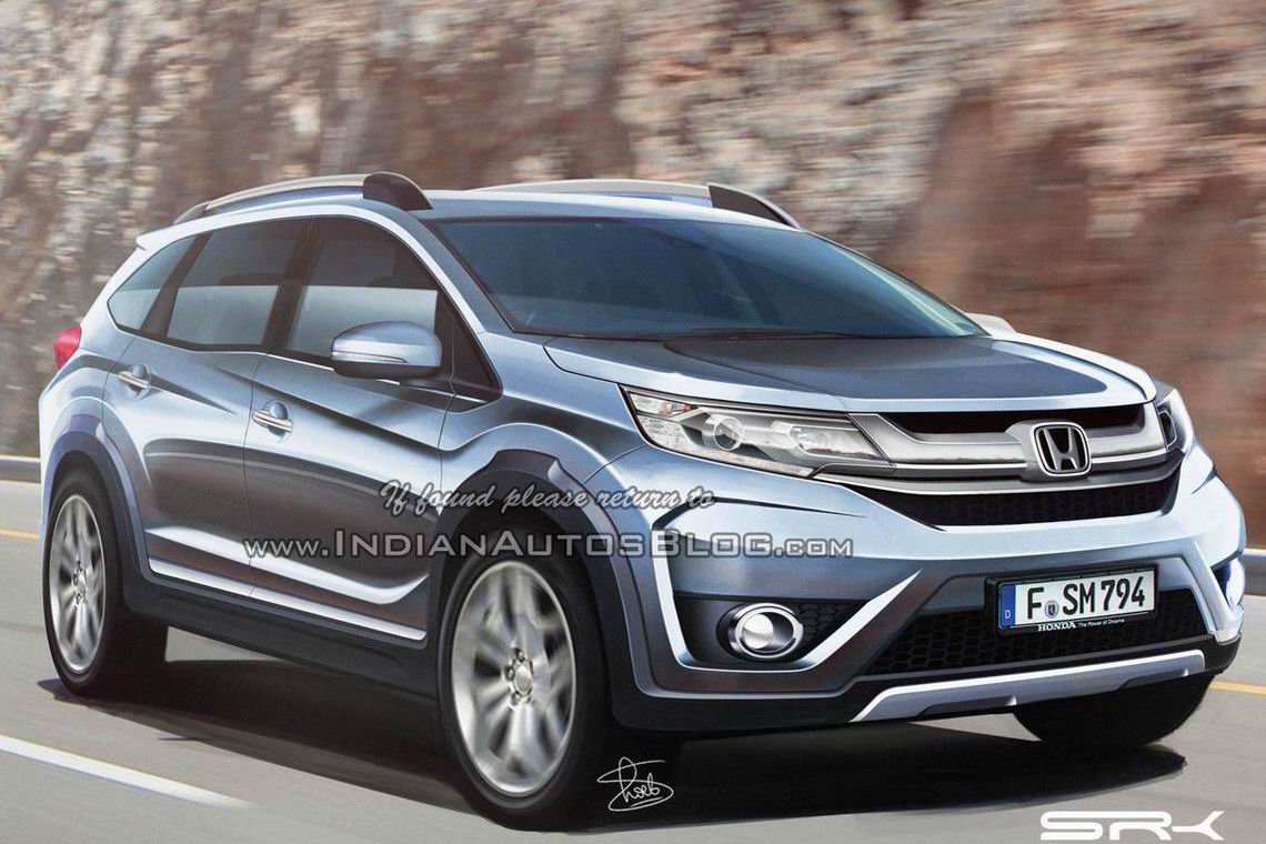 本田BR-V量产版假想图曝光 2016年上市