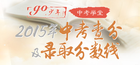 2015年中考查分及录取分数线