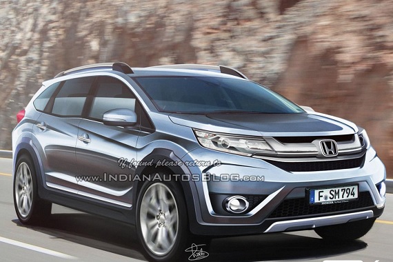 全新本田BR-V七座跨界车预赏图曝光