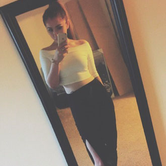 可兰白克女友最新靓照