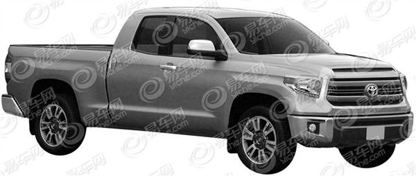 丰田坦途申报图曝光 有望登陆国内市场