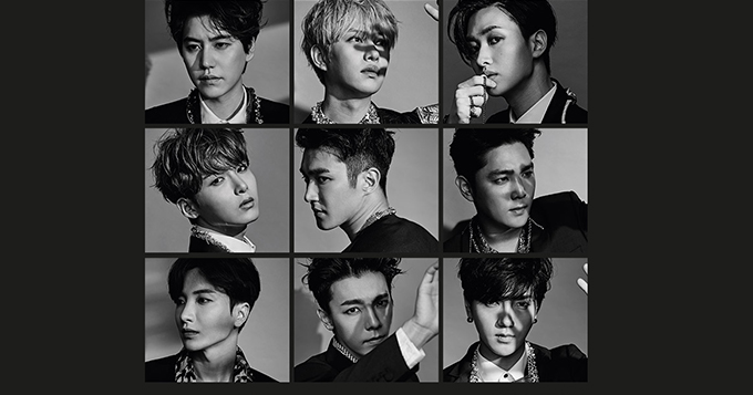 韩团SuperJunior出道10周年纪念专辑造型照曝光