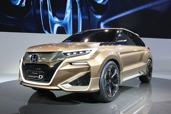 广汽本田7座SUV明年上市 竞争丰田汉兰达