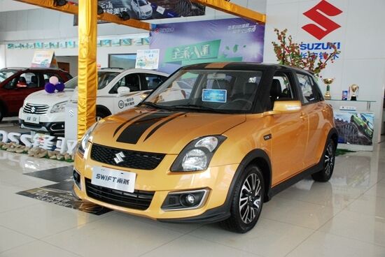 铃木雨燕/奥拓限定款上市 供定制配色方案