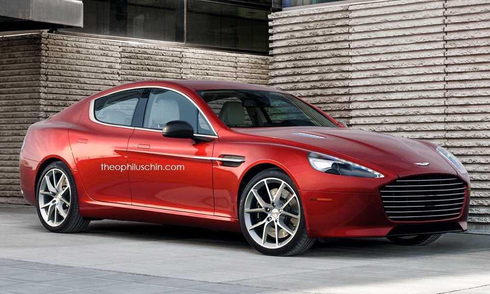 阿斯顿·马丁全新三厢车假想图曝光