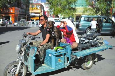小伙骑车带患病女友去西藏，布达拉宫前求婚。