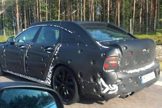 沃尔沃S90最新谍照曝光 或年底发布