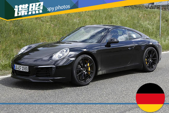 改款保时捷911无伪装谍照 法兰克福首发