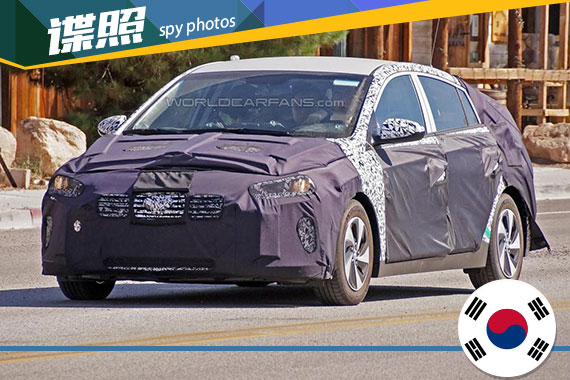 现代全新混动与插电混动车型谍照曝光