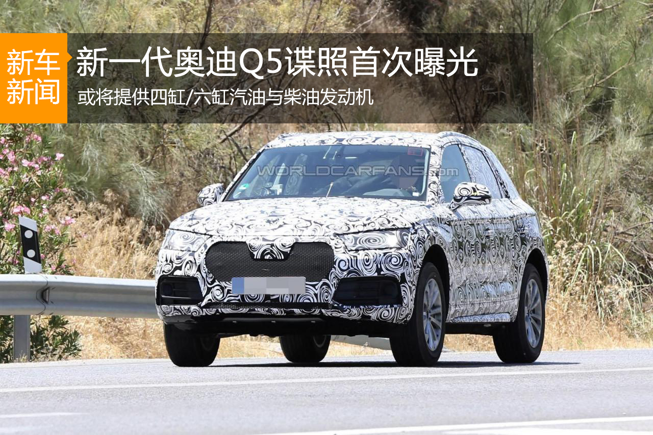 新一代奥迪Q5谍照首曝 或2016年发布