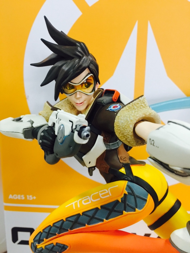 老婆大人正式驾到!守望先锋闪光Tracer手办开