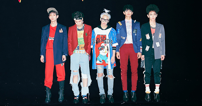 组图：韩团SHINee再版专辑造型曝光